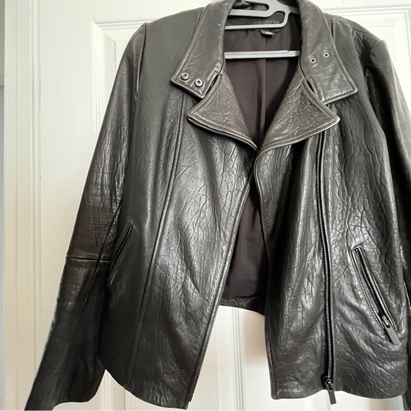 Halogen Leather Jacket - Picture 4 of 5
